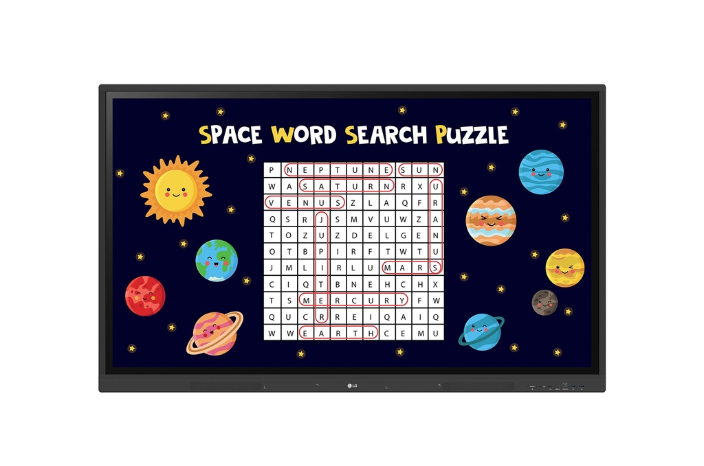 75TR3DK-BG	LG CreateBoard, 75 inch, 440 cd/m2 , UHD	