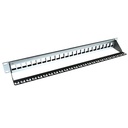 PruVision Patchpanel unloaded 24 poorten 1u