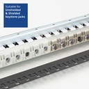 PruVision Patchpanel unloaded 24 poorten 1u