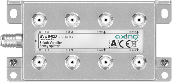maxCoax BVE 8-02X 8-way tap 13..20dB 5..1800MHz