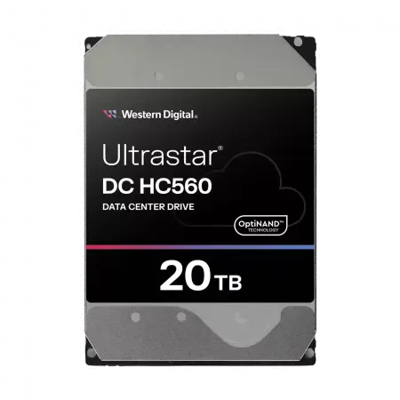 [PV.STO.WD.UST.020] WD Ultrastar DC HC560, 20 TB Harde schijf, SATA/6G 7200RPM 5j garantie