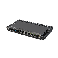[PV.RO.MKT.006] Mikrotik RB5009UG+S+IN The ultimate heavy-duty home lab router with USB 3.0, 1G and 2.5G Ethernet and a 10G SFP+ cage
