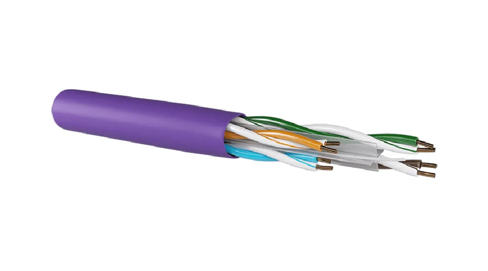 [PV.82222122030D1] Barpa Kabel Cat 6 U/UTP LSZH (doos/305m) violet Dca 23AWG