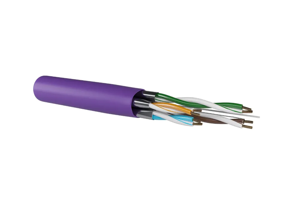 [PV.82223222050C1] Barpa Kabel Cat 6a U/FTP LSZH (haspel/500m) violet Cca 23AWG 700MHZ