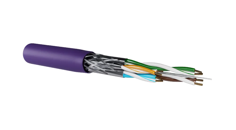 [PV.82223422050C1] Barpa Kabel Cat 6a S/FTP LSZH (haspel/500m) violet Cca 23AWG 700MHZ