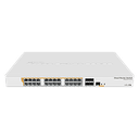 CRS328-24P-4S+RM is een 28 poort switch, 24 Gigabit Ethernet-poorten, 450W PoE, 802.3af/at