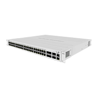 CRS354-48P-4S+2Q+RM Deze krachtige switch heeft 48 x 1G RJ45-poorten en 4 x 10G SFP + -poorten