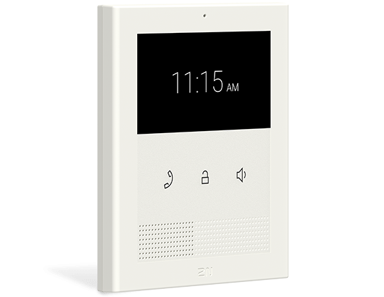 [2N.9138511] 2N.9138511 Clip, video intercom binnenpost 4,3 inch, 3 capacitieve knoppen PoE