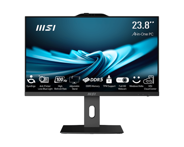 [PC.AIO-i5.512.8] MSI PRO AP242P 14M-635DE 23.8" FHD 514/8GB/512G/black W11P