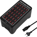 USB-150W30 Multiport USB lader, 30-Poorts, 150W/30A USB Smart Charger