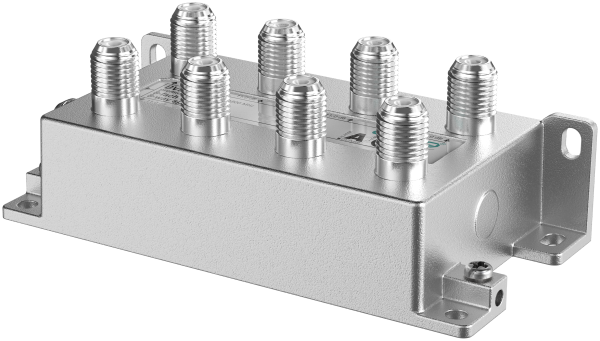 maxCoax BVE 8-02X 8-way Splitter 11dB 5..1800MHz IP67