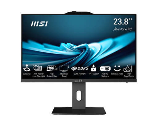 [PC.AIO-i5.512.8] MSI PRO AP242P 14M-635DE 23.8" FHD 514/8GB/512G/black W11P